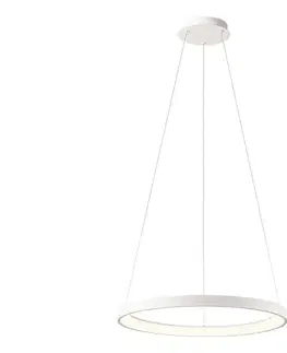 Svietidlá Redo 01-2672 - LED stmievateľný luster na lanku ICONIC LED/50W/230V pr. 58 cm biela 01-2672