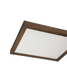 Svietidlá BRILAGI-LED Kúpeľňové svietidlo WOODY FRAME LED/50W/230V 60x60 cm IP44 dub/orech 8590828007791