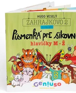 Hovoriace knihy GENIUSO MarDur s.r.o. Geniuso: Písmenká pre šikovné hlavičky, 2. diel
