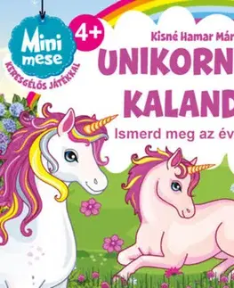 Leporelá, krabičky, puzzle knihy Unikornisok kalandjai - Mini videók