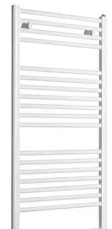 Radiátory do kúpeľne AQUALINE - DIRECT vykurovacie teleso s bočným pripojením 450x1680 biela ILR64T