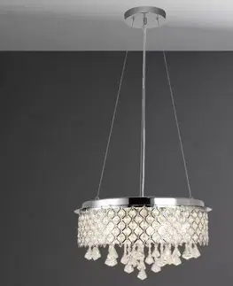Lampy do obývačky Luster Krystal AH-KR7G9 LW7