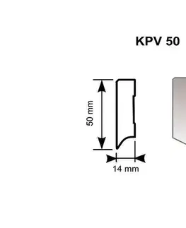 Soklové lišty > KPV 50 Lišta TER HURNE FLOOVER KPV 50 D100101