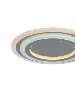 Svietidlá Rabalux 71315 - LED stmievateľné stropné svietidlo TANELI 56W/230V 3000/4000/6000K chróm + diaľkový ovládač 71315