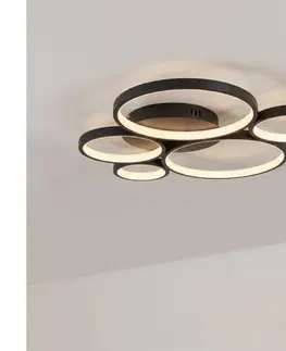 Svietidlá BRILAGI - LED stropné svietidlo ECHO LED/60W/230V 4000K 50x57 cm čierne BRMXX1509