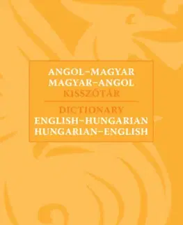 Jazykové učebnice - ostatné Angol-magyar, magyar-angol kisszótár