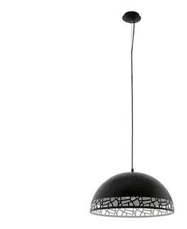 Svietidlá Eglo 79352 - Luster na lanku SAVIGNANO 1xE27/60W/230V 79352