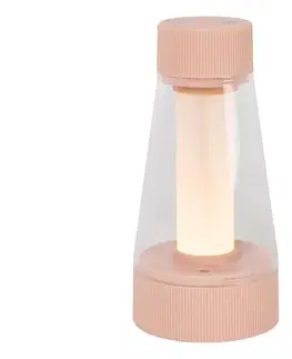 LED osvetlenie Lucide 45500/01/66 - LED Stmievateľná lampa LORALI LED/1,2W/4V IP44 ružová 45500/01/66