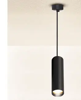 Svietidlá Brilagi - Luster na lanku SELE 1xGU10/30W/230V čierna WO-P1-OEM