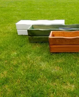 Kvetináče a truhlíky TRUHLÍK 64cm - ROJAPLAST