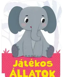 Leporelá, krabičky, puzzle knihy Játékos állatok - Éva Emese Forró-Bathó