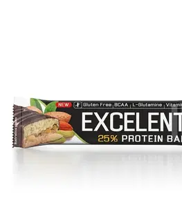 Proteíny Proteínová tyčinka Nutrend Excelent Bar Double, 85 g mandle+pistácie s pistáciami