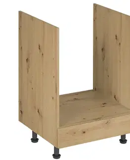 Kuchynské skrinky stojace Kuchynská Skrinka Langen D60zk Rukoväť Dub Artisan