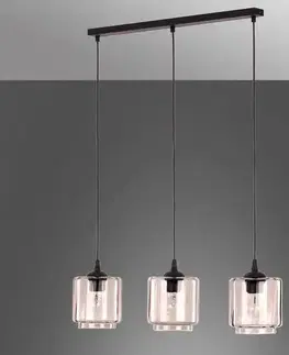 Lampy do obývačky Luster SMOKED 6812 LW3