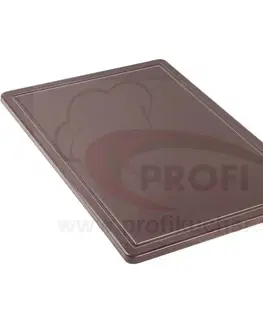 HACCP dosky 60x40 cm STALGAST Doska na krájanie STALGAST® 60 x 40 / hnedá