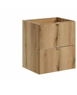 Skrinky do kúpeľne ArtCom Skrinka pod umývadlo NOVA Oak 82-50-2S | 50 cm