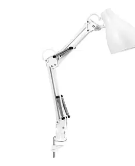 Lampy Osram - Stolová lampa s klipom DESK LINE 1xE27/11W/230V biela 4099854464669
