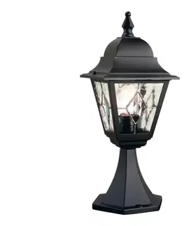 Záhradné lampy Elstead NR3-BLK - Vonkajšia lampa NORFOLK 1xE27/100W/230V IP43 NR3-BLK