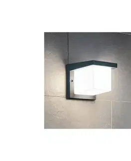 Záhradné lampy Eglo 95097 - Vonkajšie nástenné svietidlo DESELLA 1 LED/10W/230V 95097