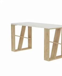 Konferenčné stolíky Pracovný stôl Honey White and Oak