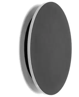 Svietidlá  B.V.  - LED Nástenné svietidlo LED/12W/230V 3000K 25 cm čierna B10303H87