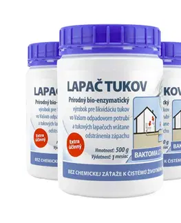 Upratovanie Baktérie pre rozklad tukov v sifónoch, potrubiach, tukových lapačoch - Baktoma TL 0,5kg Baktoma TL: 0,5 kg