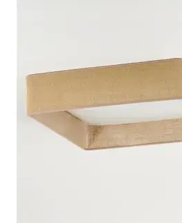Svietidlá BRILAGI - LED Stropné svietidlo VELVET SQUARE LED/24W/230V hnedá