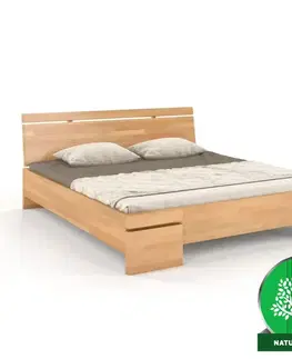 Dvojlôžkové postele Posteľ borovicová Skandica Sparta maxi 120X200 prírodná