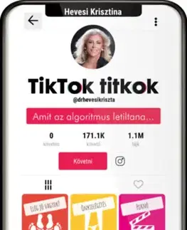 Psychológia, etika TikTok titkok - Amit az algoritmus letiltana - Krisztina Hevesi