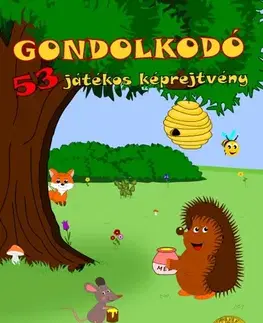 Príprava do školy, pracovné zošity Gondolkodó - 53 játékos képrejtvény - József Simon,József Simon