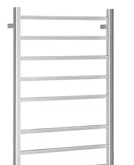 Radiátory do kúpeľne SAPHO - ESKINADO elektrický sušiak uterákov, hranatý, 620x1160 120 W, leštená nerez ER430V