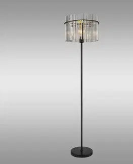 Lampy do obývačky Stojacia lampa Gorley 15698S LP1