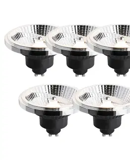 LED osvetlenie Sada 5 stmievateľných LED žiaroviek GU10 111 mm 10,5 W 770 lm 2700 K