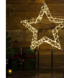 Vianočné dekorácie Brilagi - LED vonkajšia vianočná dekorácia LED/3,6W/230V IP44 44x30 cm hviezda 1v1114-OEM1