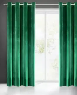 Závesy do spálne Záves SAMANTA 140X250 na priechodkách 374438