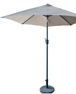 Záhradné slnečníky Záhradný slnečník Modena 270x135 cm YQ-108 beige