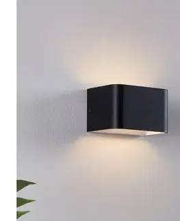 Svietidlá Eglo 901016 - LED Nástenné svietidlo SANIA LED/6W/230V 3000K čierna 901016
