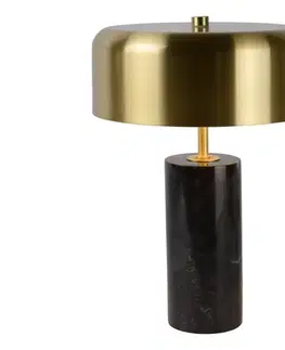 Lampy Lucide 34540/03/30 - Stolná lampa MIRASOL 3xG9/7W/230V čierna/zlatá 34540/03/30
