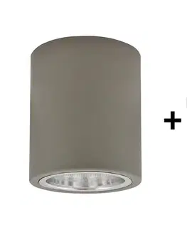 Svietidlá  LED Stropné svietidlo JUPITER 1xE27/6W/230V 120x98 mm SA1041+KB0018