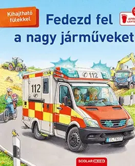 Leporelá, krabičky, puzzle knihy Fedezd fel a nagy járműveket - Susanne Gernhäuser