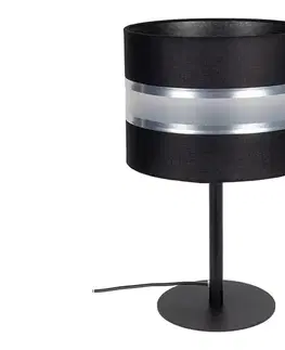 Lampy  Stolná lampa CORAL 1xE27/60W/230V čierna 0421