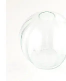 Lampy  Náhradné sklo pre luster DEVI E27, priemer 18 cm, číre 7485
