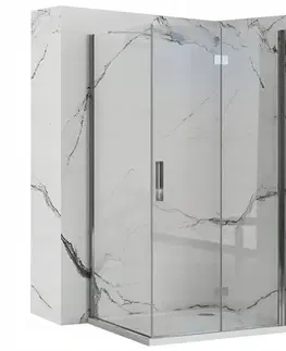 Sprchovacie kúty REA/S - Sprchová kabína Molier Chrom 90x90 KPL-K0539