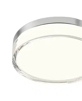 Svietidlá Redo 01-3727 - LED Stropné svietidlo FRISBI LED/12W/230V 3000/4000K IP44 chróm 01-3727