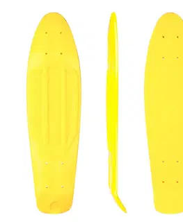 Skateboard dosky Doska pre pennyboard WORKER Spy 22.5*6" žltá