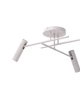 Svietidlá  Prisadený luster AXION 3xGU10/8W/230V béžová/zlatá 758