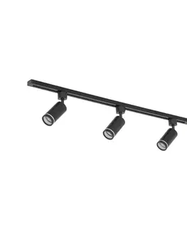 Moderné lampy do obývačky Luster TRACER SET BLACK JET 160