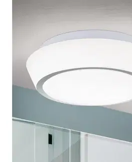 Svietidlá Orion - Kúpeľňové stropné svietidlo TENA 2xE27/60W/230V pr. 30 cm IP44 biele DL 7-590/30 chrom/opal