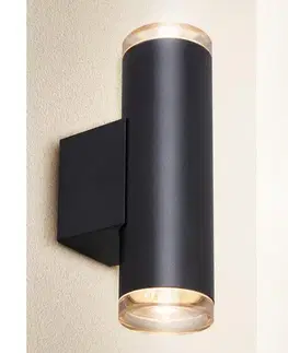 Svietidlá BRILAGI - Kúpeľňové bodové svietidlo SELE AQUA 2xGU10/30W/230V IP44 čierna WO-T9-B-OEM