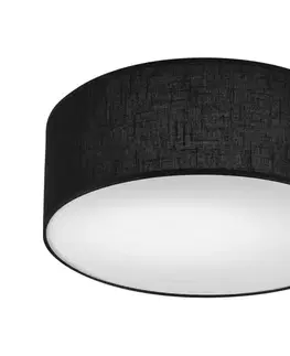 Svietidlá  Stropné svietidlo SIRJA 1xE27/60W/230V pr. 35 cm čierna LM-1.183/CZARNY